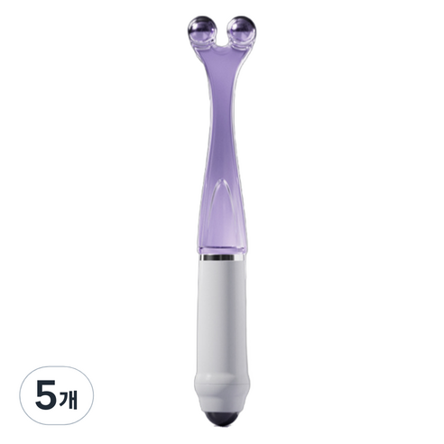 다정다감 핑거 마사지 롤러, 퍼플, 5개