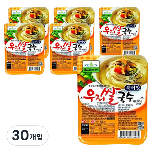 칠갑농산 우리쌀국수 북어맛, 82.5g, 30개입