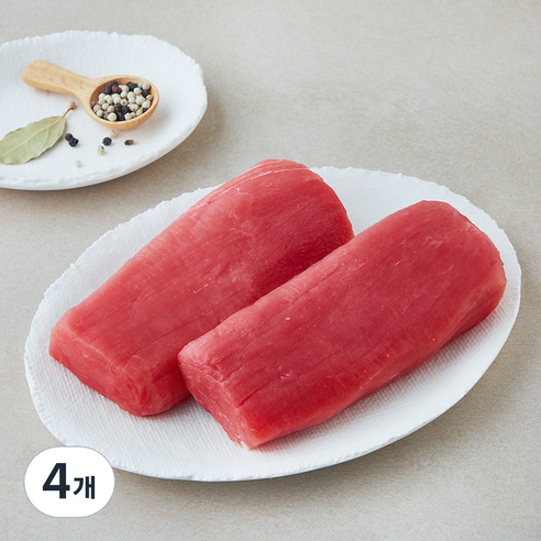 곰곰 무항생제 인증 안심 장조림용 (냉장), 4개, 500g