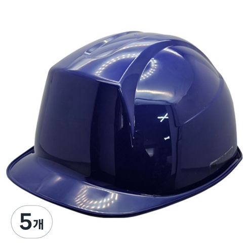 동명 건설현장 공사장 머리보호 안전모 신투구형 ABE등급 다크블루 DMS-M-3001, 5개