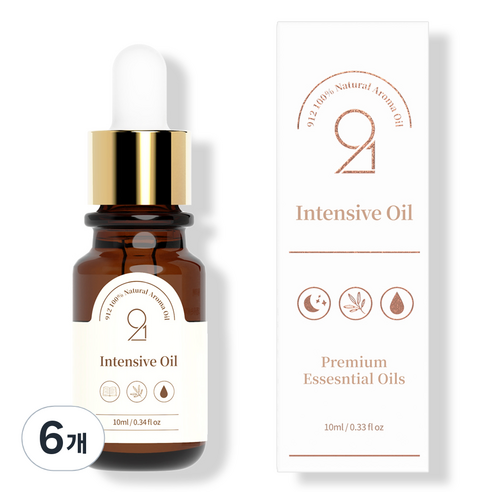 912 인텐시브 아로마 오일, 10ml, 6개