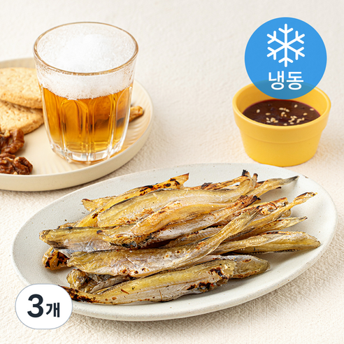 주안상점 조미대구 미니노가리 (냉동), 3개, 100g