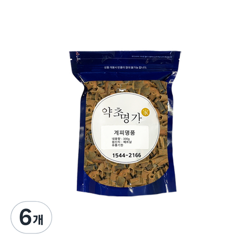약초명가 계피 명품형, 300g, 6개