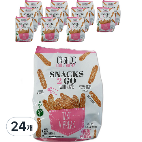 하늘처럼 스낵투고 슈거, 50g, 24개
