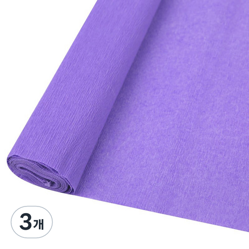 마다꾸미 주름지 구김지 52 라이트퍼플 50 x 250 cm, 3개, 1색