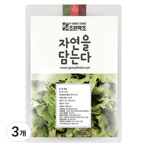 조은약초 뽕잎, 200g, 3개