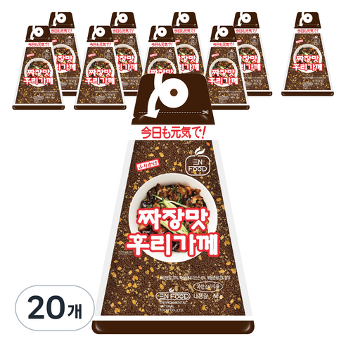 이엔푸드 짜장맛 후리가께, 50g, 20개