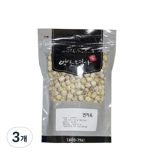 약초명가 백연자육, 300g, 3개