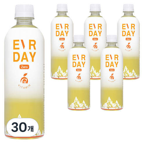 에버데이 제로 비타민 음료, 500ml, 30개