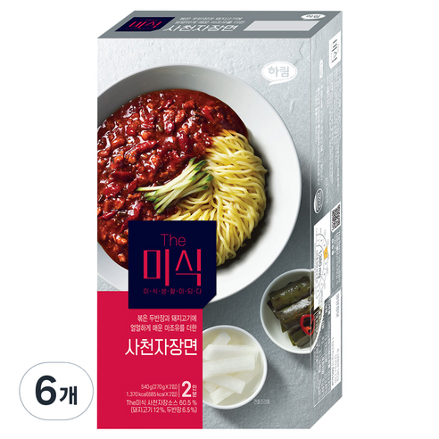 더미식 사천자장면 270g, 12개