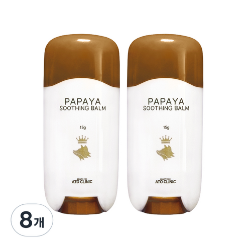 뷰티여우아토클리닉 파파야 수딩밤, 15g, 8개