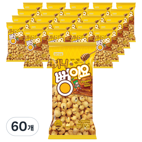 뻥이요 허니, 50g, 60개