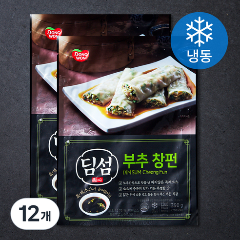 동원 딤섬 부추창펀 (냉동), 390g, 12개