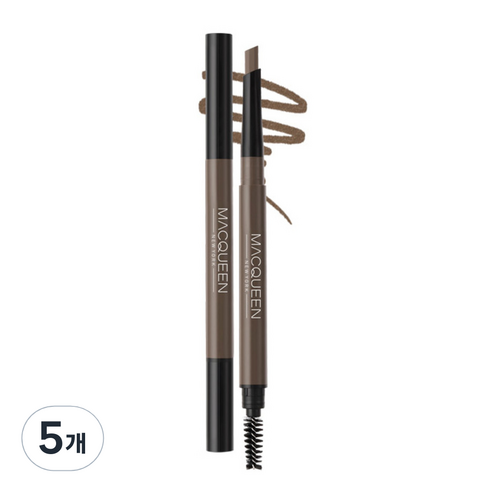 맥퀸뉴욕 마이 스트롱 오토 아이브로우펜슬 0.35g, 윌넛브라운, 5개