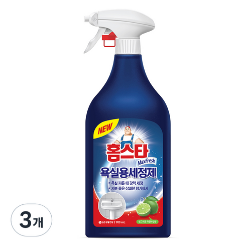 홈스타 욕실청소용 세정제, 3개, 900ml