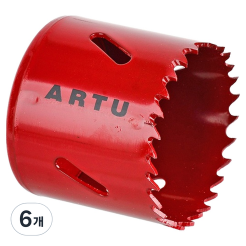 ARTU 바이메탈롱홀소 60mm ABH-60, 6개
