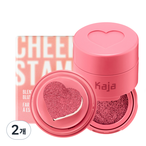 카자 치키 스탬프 블렌더블 블러셔 5g, 02소시, 2개