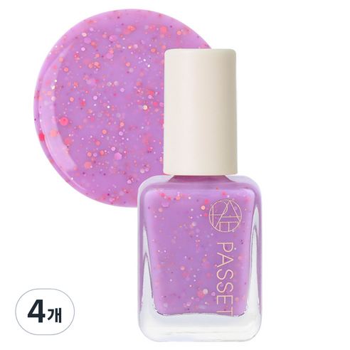 파셋 셀럽 네일컬러 폴리쉬 매니큐어, 78 블루베리믹스, 7ml, 4개