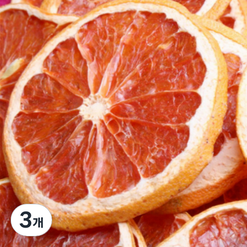 댈드 건조 과일칩 자몽, 50g, 3개