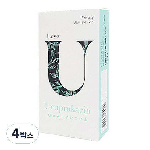 유추프라카치아 콘돔, 12개입, 4개