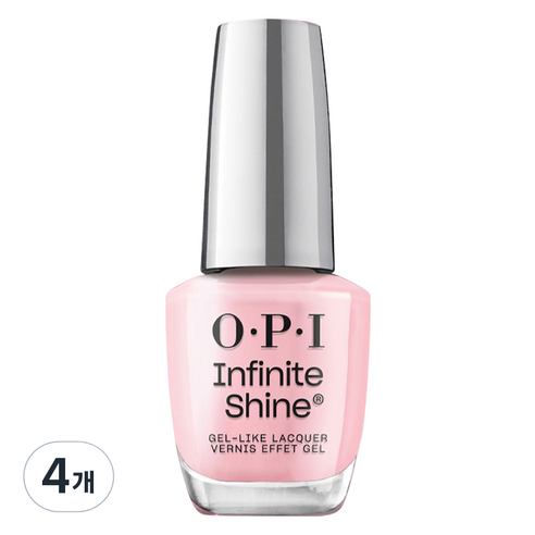 오피아이 인피니트 샤인 젤 라이크 매니큐어, ISL H39 ITS A GIRL, 15ml, 4개