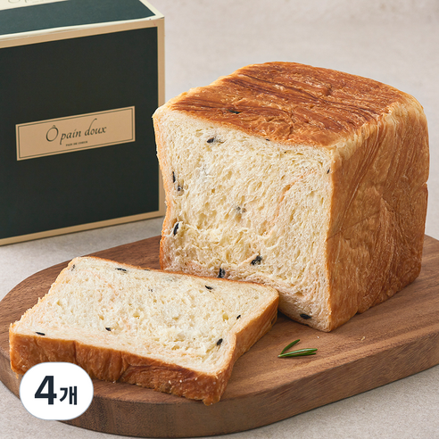 데니쉬 식빵 올리브 치즈, 535g, 4개