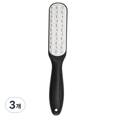피삼십일 다용도 풋케어 발각질 제거기 블랙, 1개입, 3개