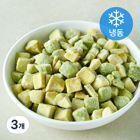 페루산 아보카도 (냉동), 3개, 500g