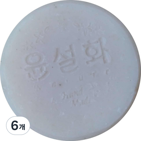 윤설화 비누 골담초, 110g, 6개