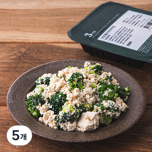 집반찬연구소 브로콜리 두부무침, 100g, 5개