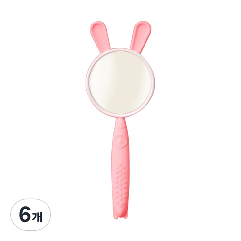 하리코 고해상도 돋보기, 6개, 핑크