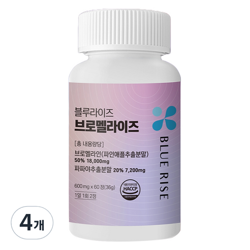 블루라이즈 브로멜라이즈 60p, 4개