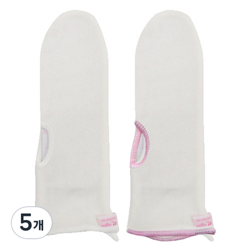 오션타올 알뜰 글러브타올 한겹, 혼합 색상, 2개입, 5개