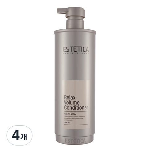 에스테티카 릴렉스 볼륨 컨디셔너, 1500ml, 4개
