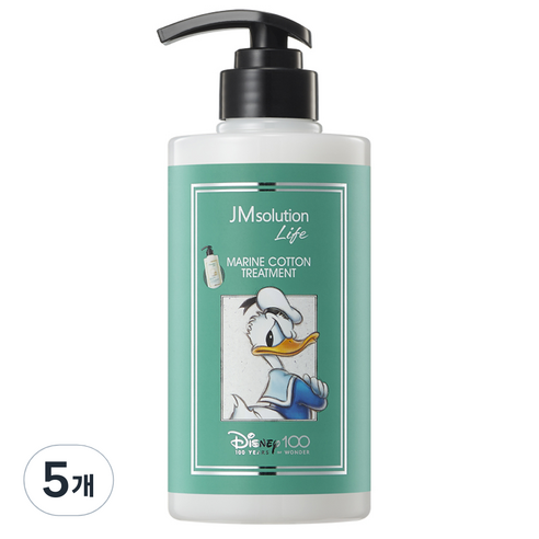 제이엠솔루션 라이프 디즈니100 에디션 마린 코튼 트리트먼트, 5개, 500ml