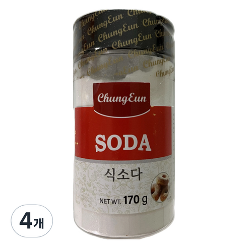 청은에프엔비 식소다, 170g, 4개