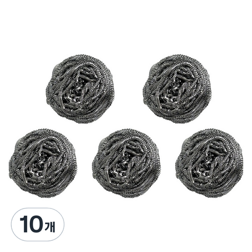 월드크린 철 수세미 50g, 10개, 1개입