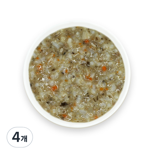 짱죽 유아용 실온 이유식 중기 죽 2, 한우소고기버섯죽, 160g, 4개