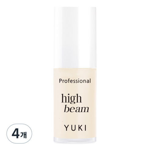 유키 프로페셔널 하이라이터 빔 5ml, 04 밀크빛 골드, 4개