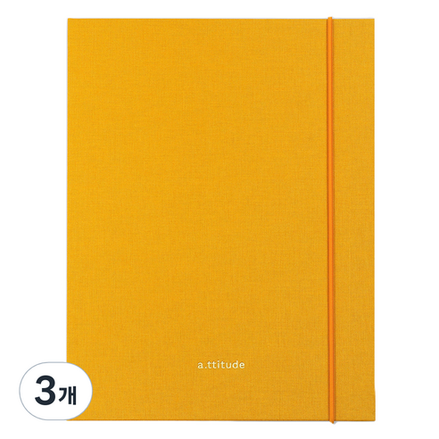 페이퍼리안 애티튜드 A5 6공 바인더, 3개, 단델리온