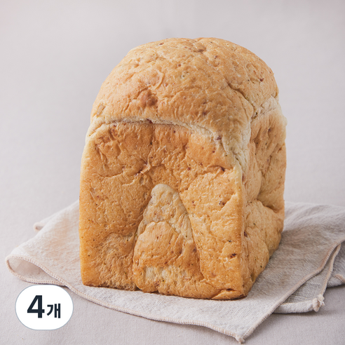 브로드카세 쌀 발효종 페퍼로니 할라피뇨 식빵, 220g, 4개