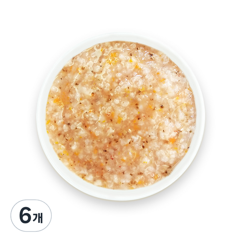짱죽 유아용 실온 이유식 중기1, 160g, 6개, 누룽지버섯죽