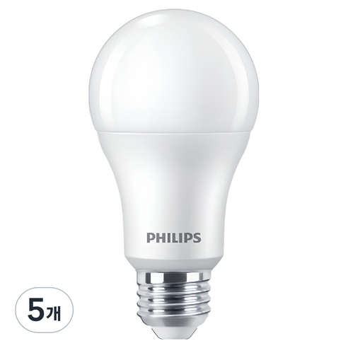 필립스 LED 벌브 12.2W 9290037943, 전구색, 5개