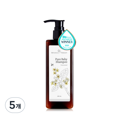 보타니컬테라피 베이비샴푸, 5개, 200ml