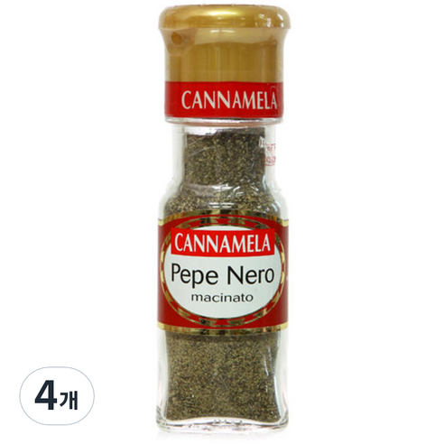 칸나멜라 흑후추, 28g, 4개
