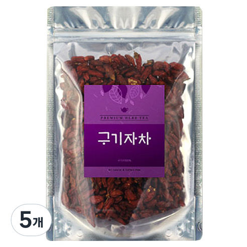 아름드레 대용량 리필 구기자차, 50g, 5개