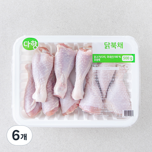 다향 닭 북채 (냉장), 6개, 500g