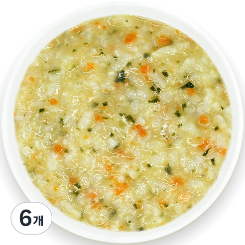 짱죽 실온이유식 연어브로콜리죽 중기 죽2 9개월부터, 160g, 6개, 혼합맛(연어/브로콜리)