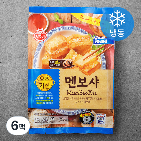 오즈키친 멘보샤 (냉동), 405g, 6팩
