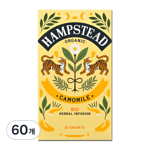 햄스테드 카모마일, 1.25g, 20개입, 3개